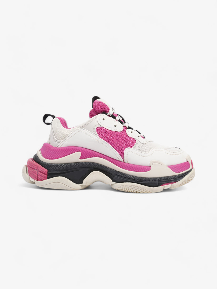 Balenciaga Triple S White / Pink / Black Mesh EU 38 UK 5 Image 3