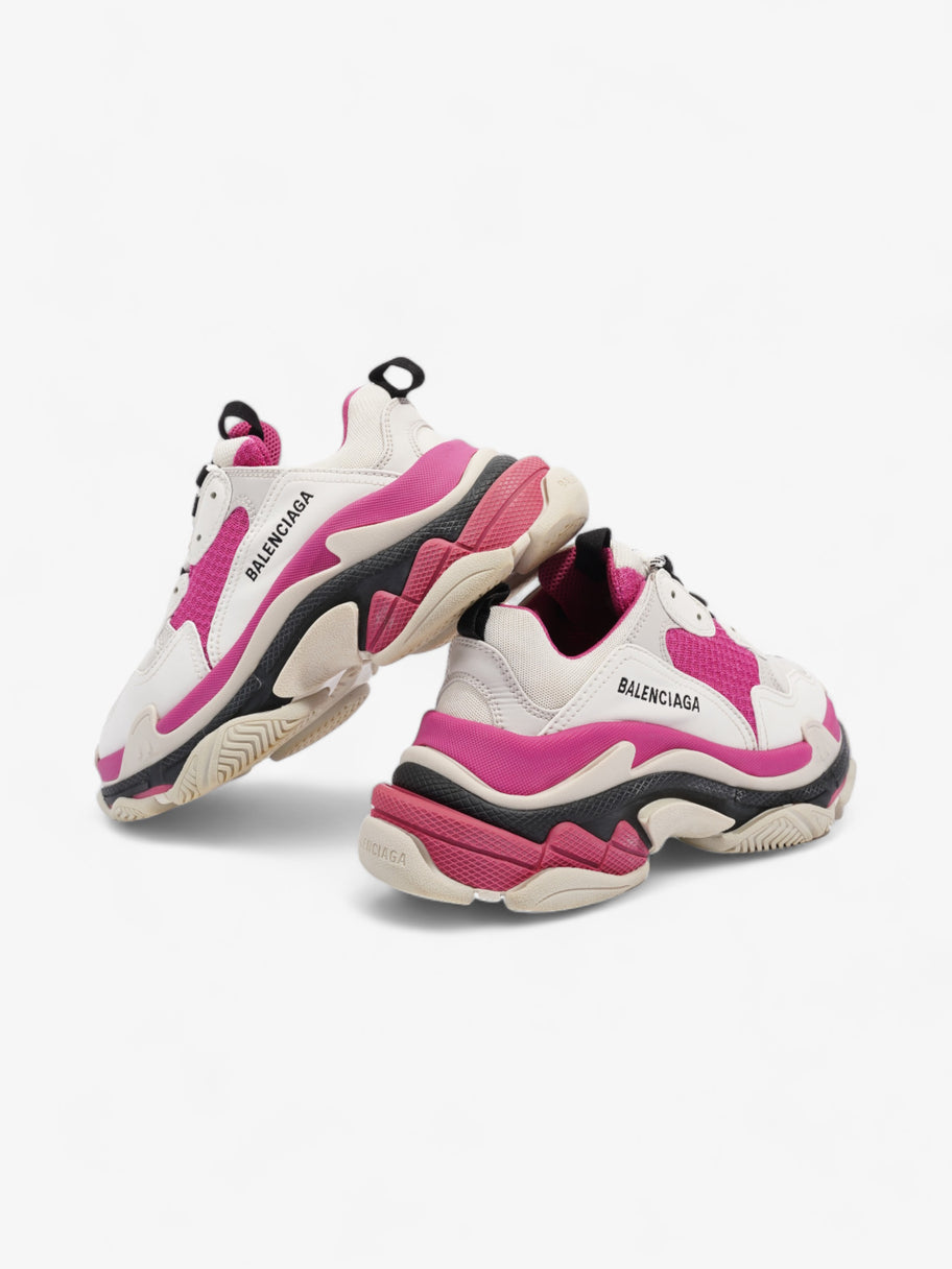 Balenciaga Triple S White / Pink / Black Mesh EU 38 UK 5 Image 8