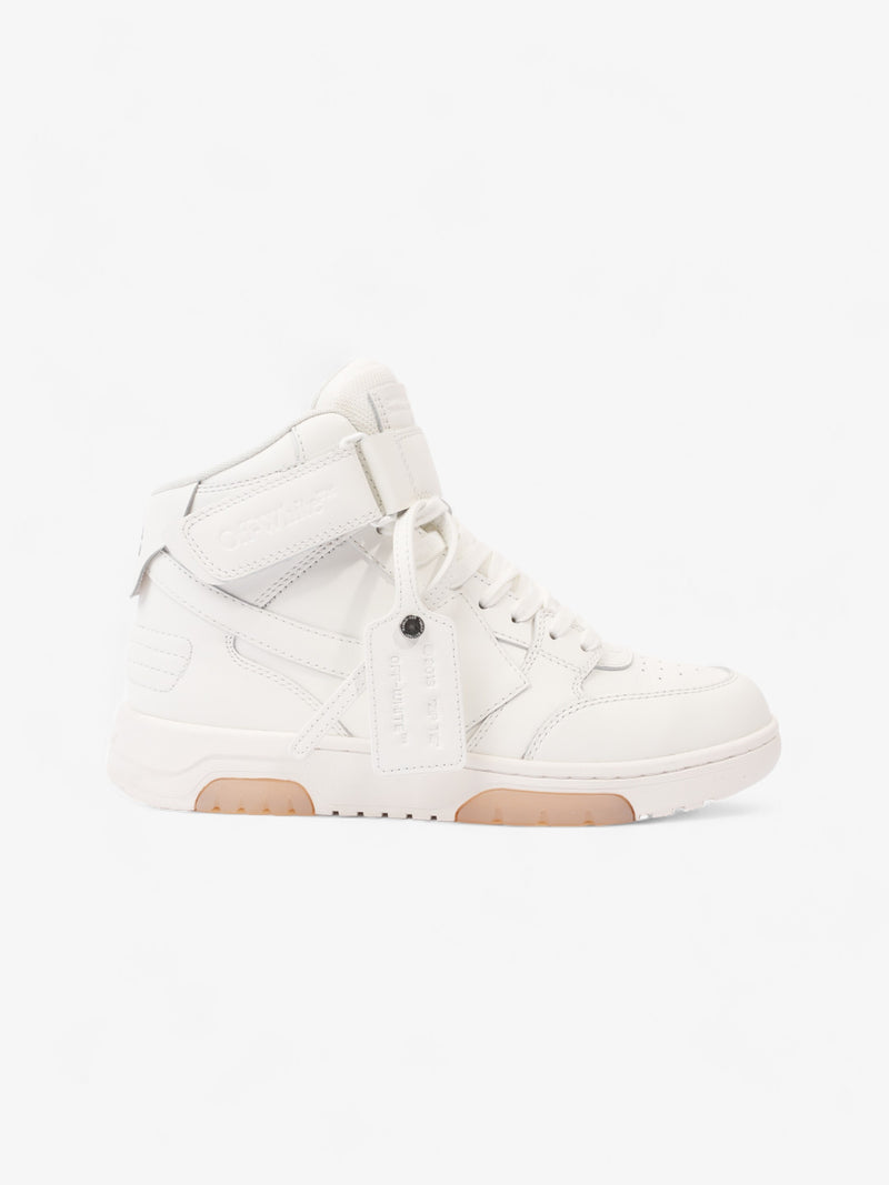  Off White Out Of Office Mid Top White Leather EU 40 UK 6