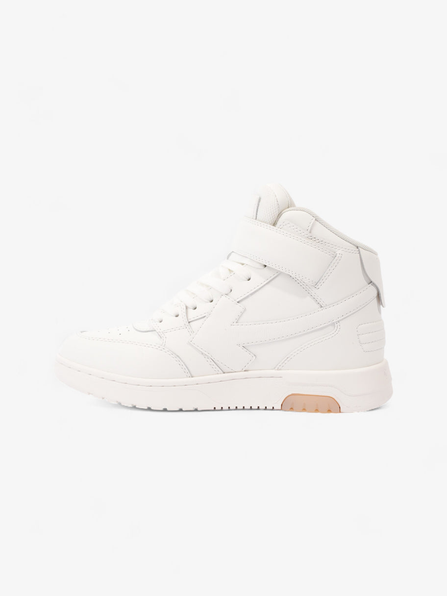 Off White Out Of Office Mid Top White Leather EU 40 UK 6 Image 3