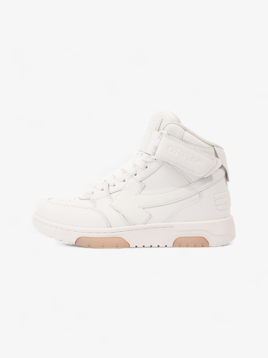 Off White Out Of Office Mid Top White Leather EU 40 UK 6 Image 5