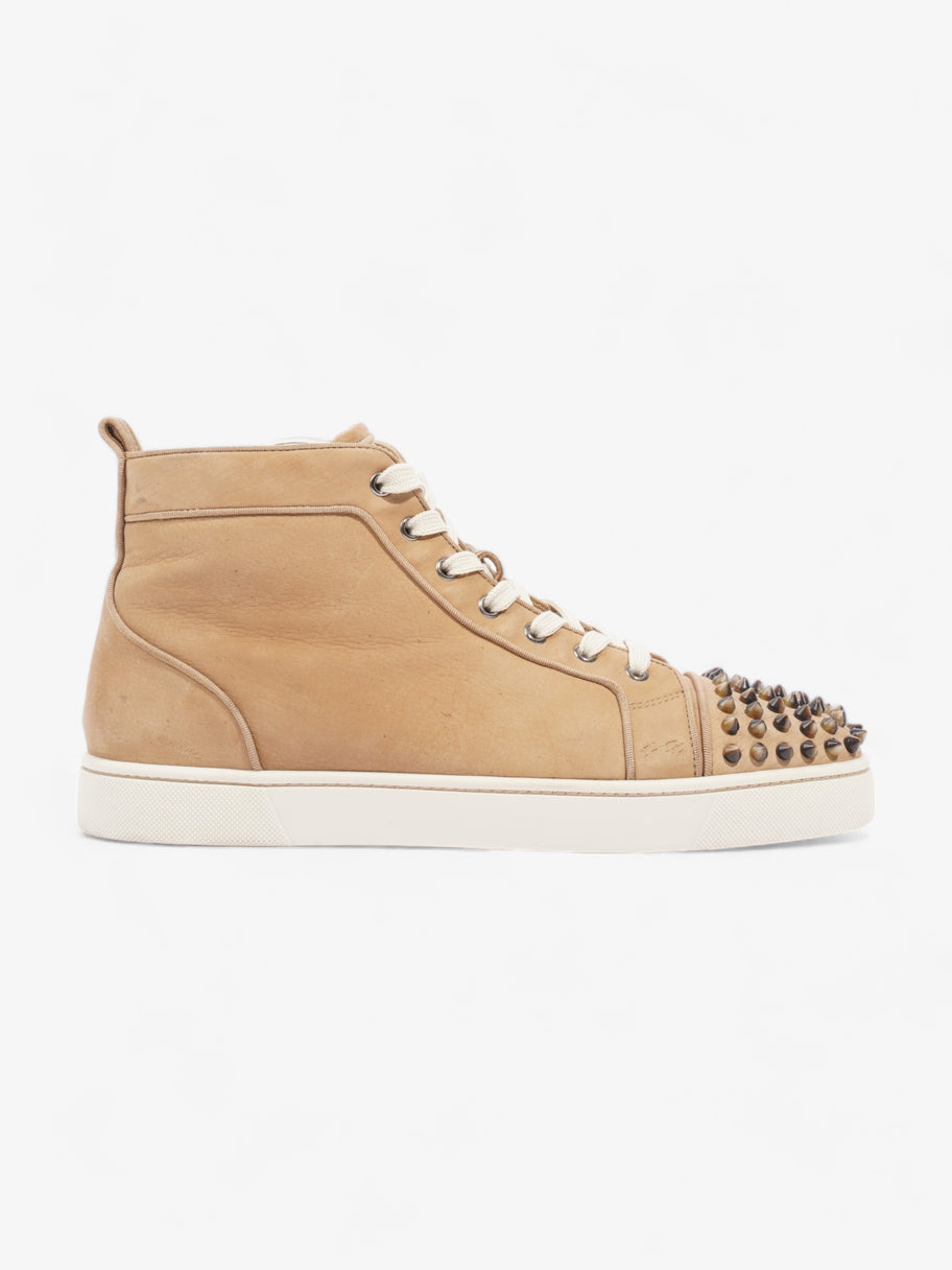 Louis Spikes High Top Beige Suede EU 43.5 UK 9.5 Image 1