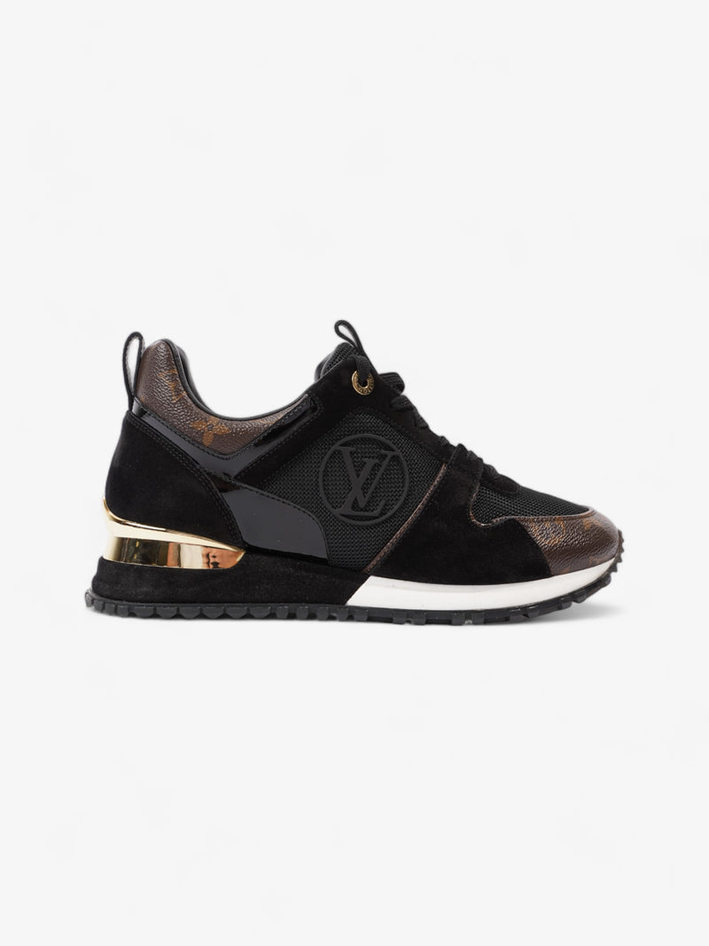  Louis Vuitton Run Away Trainer Black / Monogram Mesh EU 38 UK 5