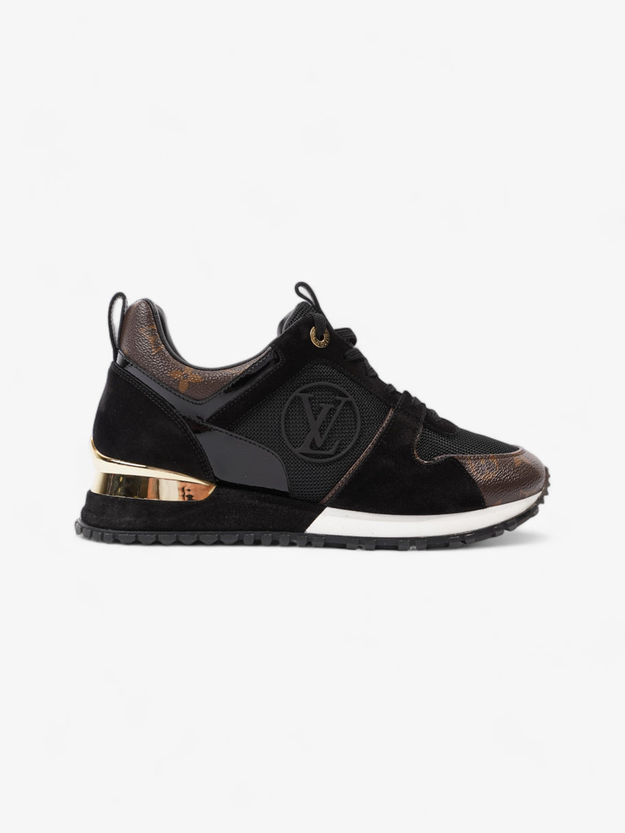 Louis Vuitton Run Away Trainer Black / Monogram Mesh EU 38 UK 5 Image 1