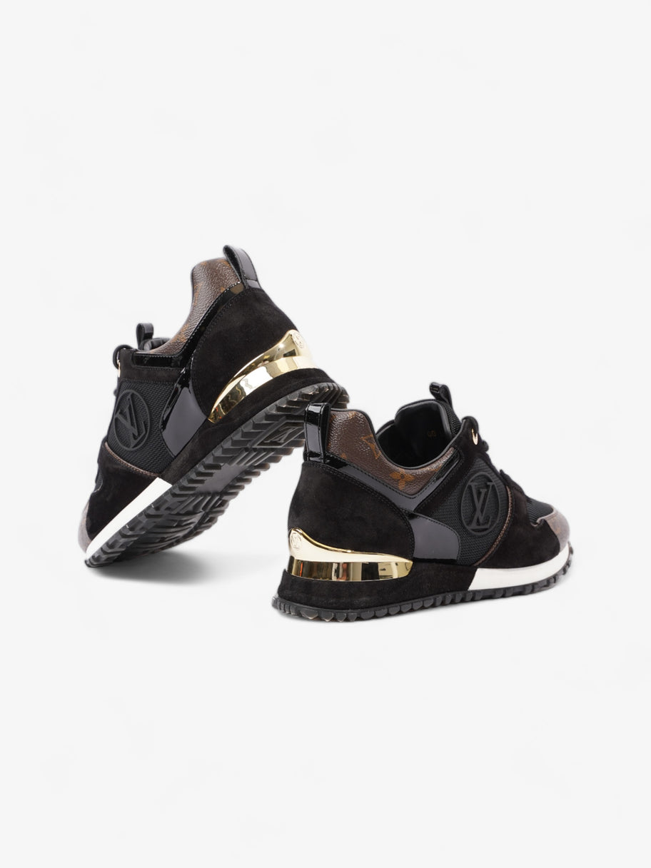 Louis Vuitton Run Away Trainer Black / Monogram Mesh EU 38 UK 5 Image 10