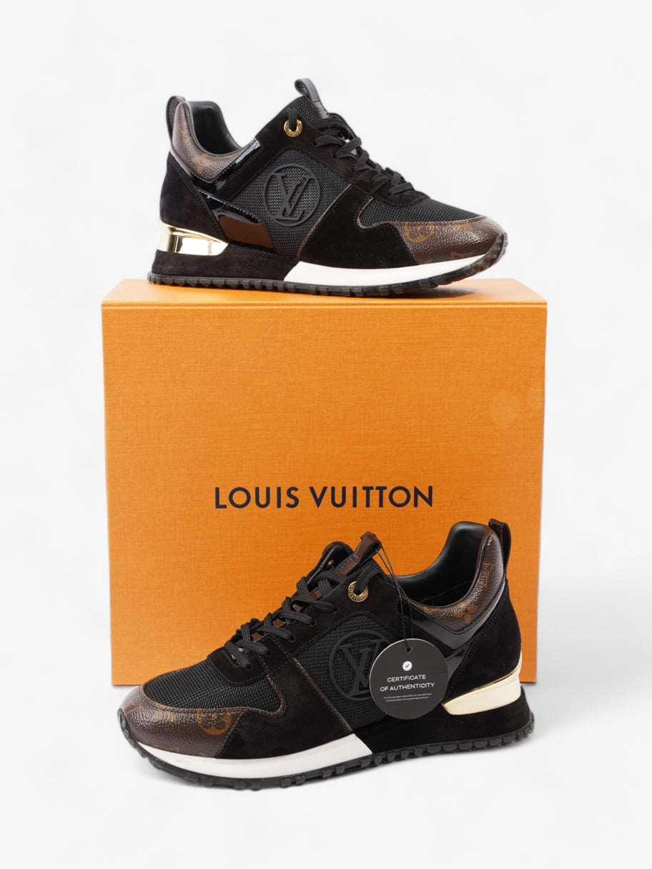 Louis Vuitton Run Away Trainer Black / Monogram Mesh EU 38 UK 5 Image 11