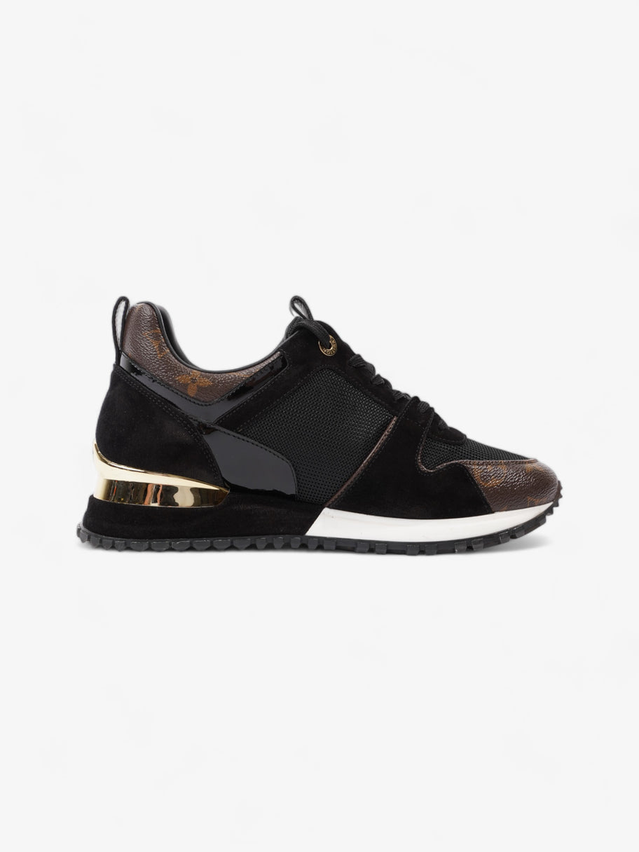 Louis Vuitton Run Away Trainer Black / Monogram Mesh EU 38 UK 5 Image 4