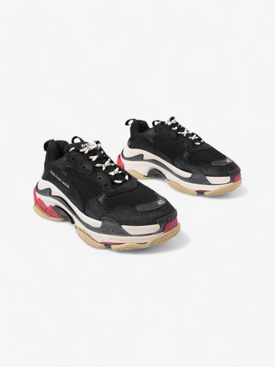 Balenciaga Triple S Black / White / Red Mesh EU 40 UK 6 Image 2