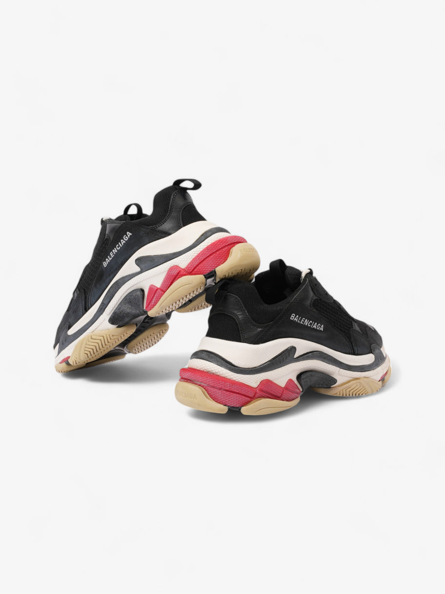 Balenciaga Triple S Black / White / Red Mesh EU 40 UK 6 Image 9