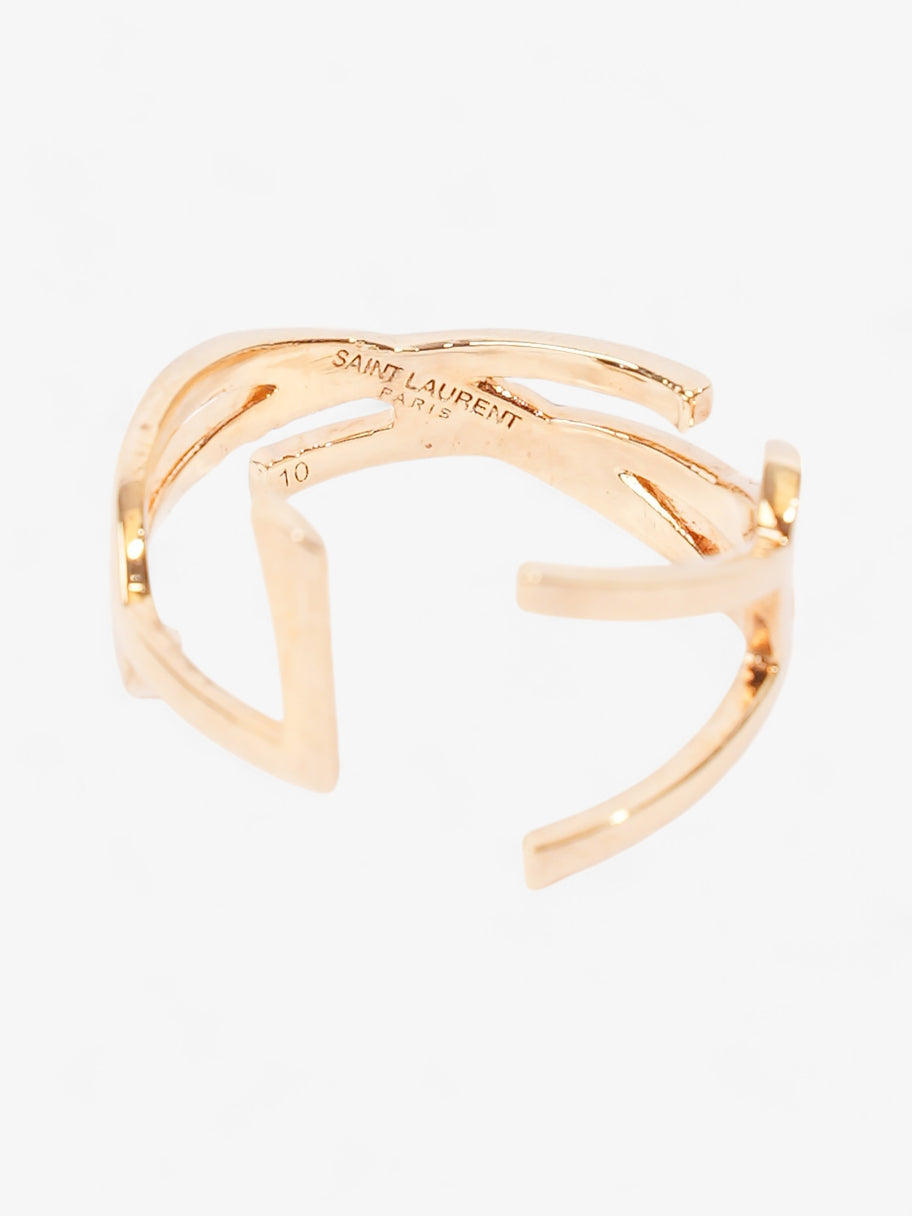 Saint Laurent Opyum Twist Ring Gold Brass 10 (Circumference - 63mm) Image 2