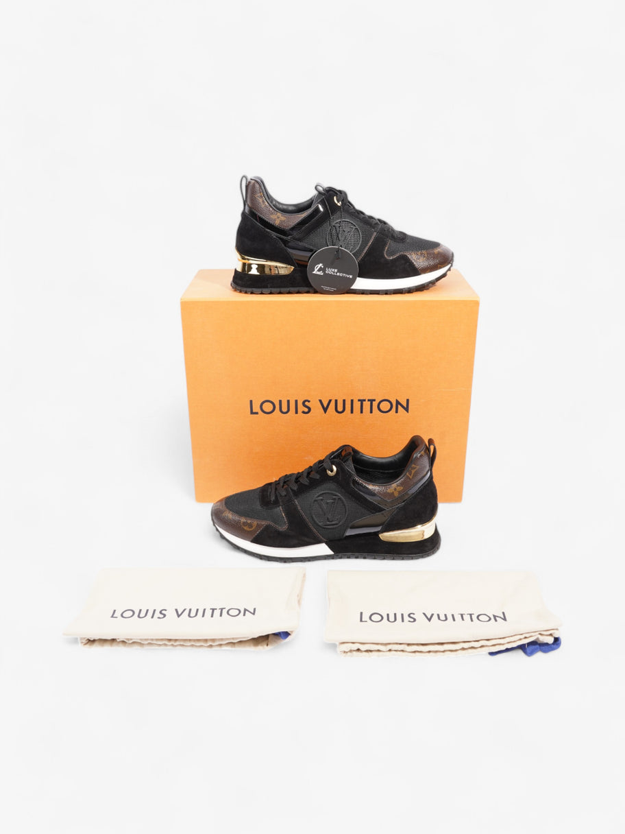 Louis Vuitton Run Away Black / Monogram Mesh EU 38.5 UK 5.5 Image 8