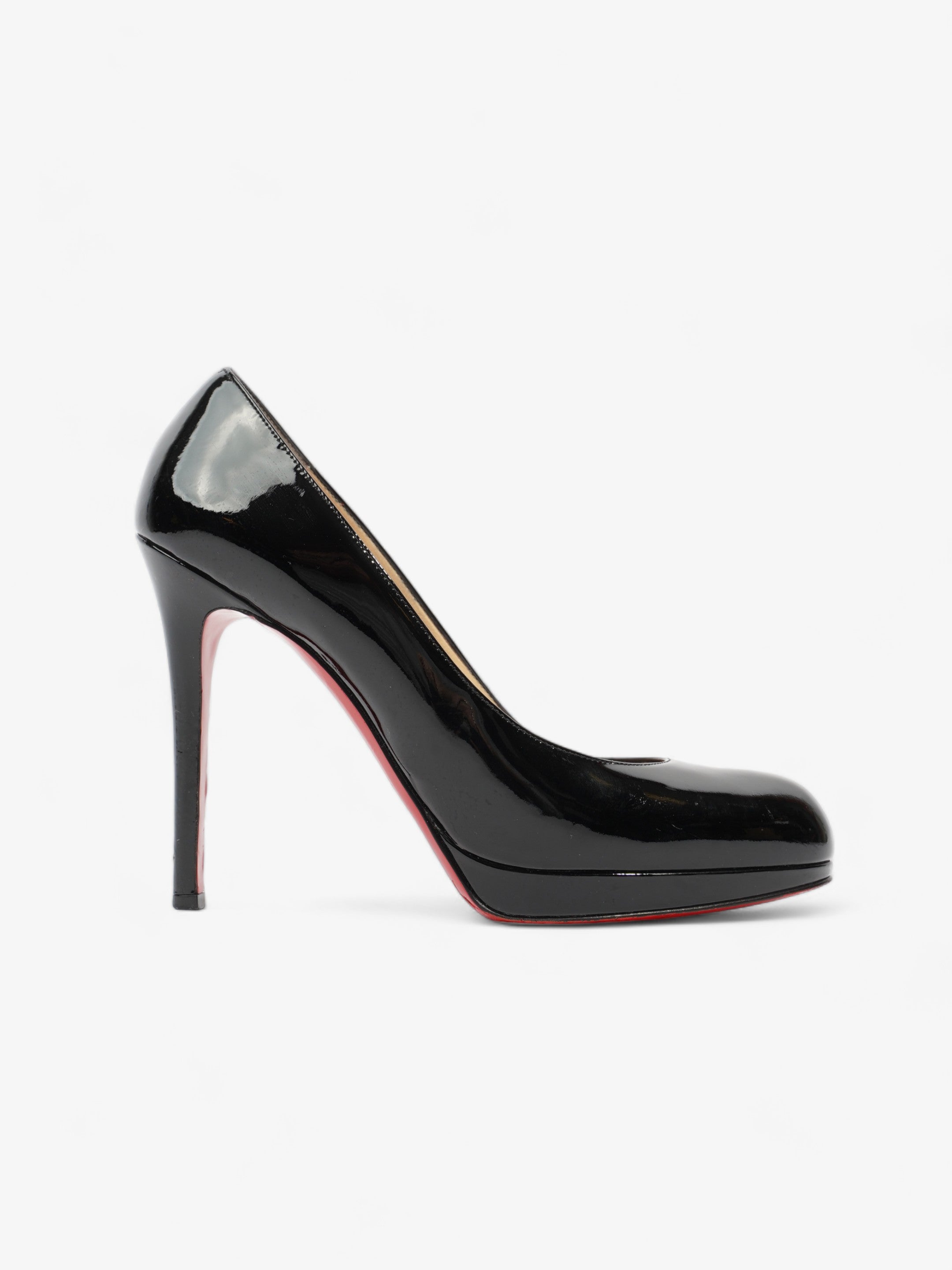 Christian Louboutin New Simple Pump 120 Black Patent Leather EU