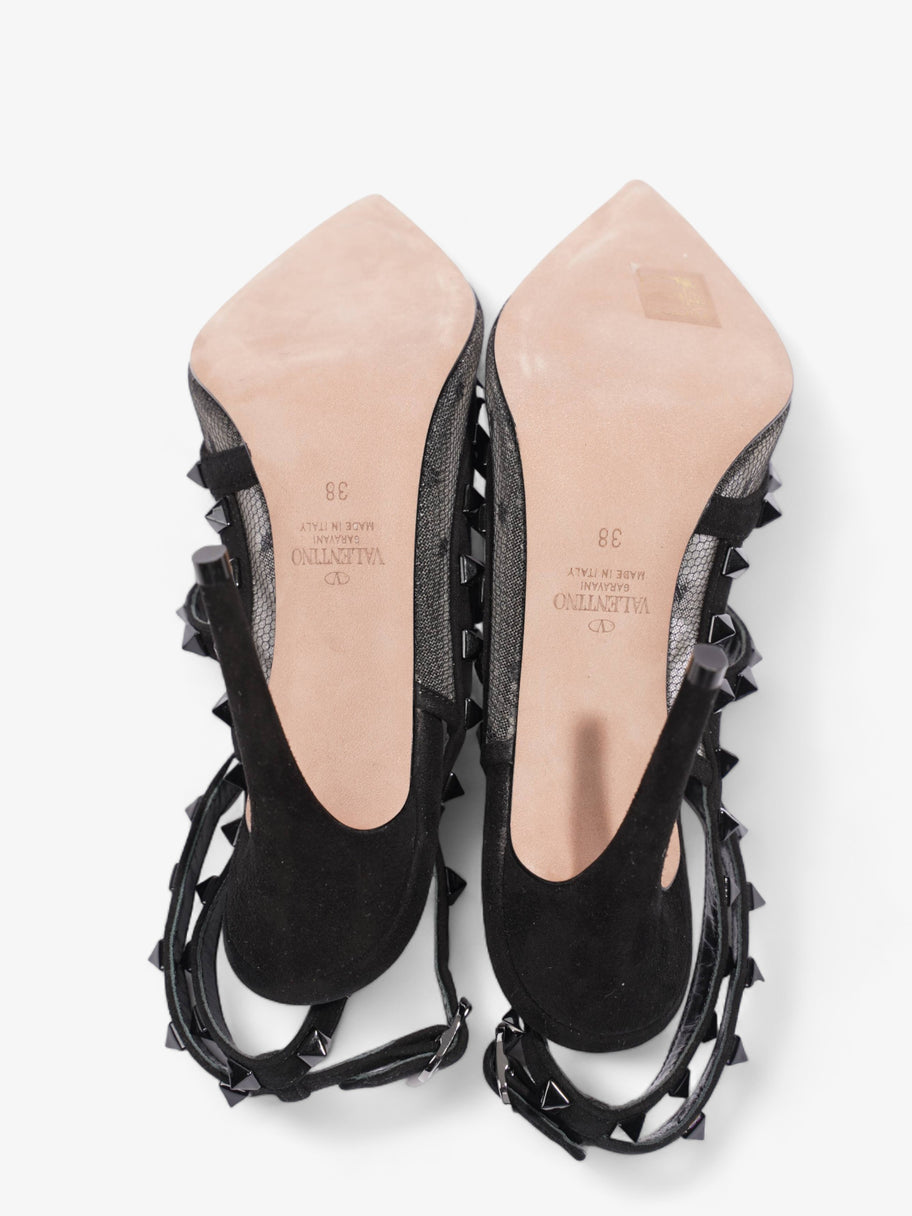 Rockstud Sneakers 100 Black Mesh EU 38 UK 5 Image 7