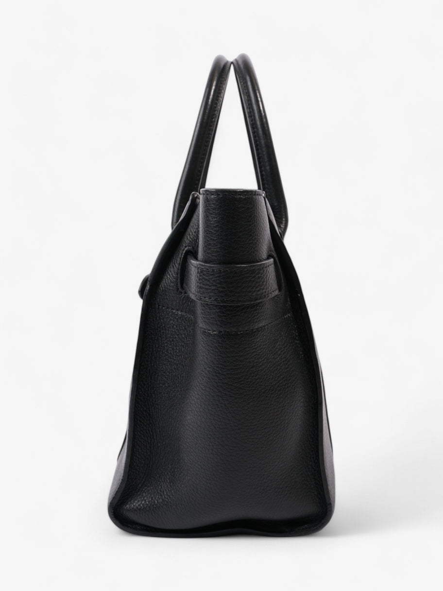 Mulberry Zipped Bayswater Black Grained Leather Small Image 3