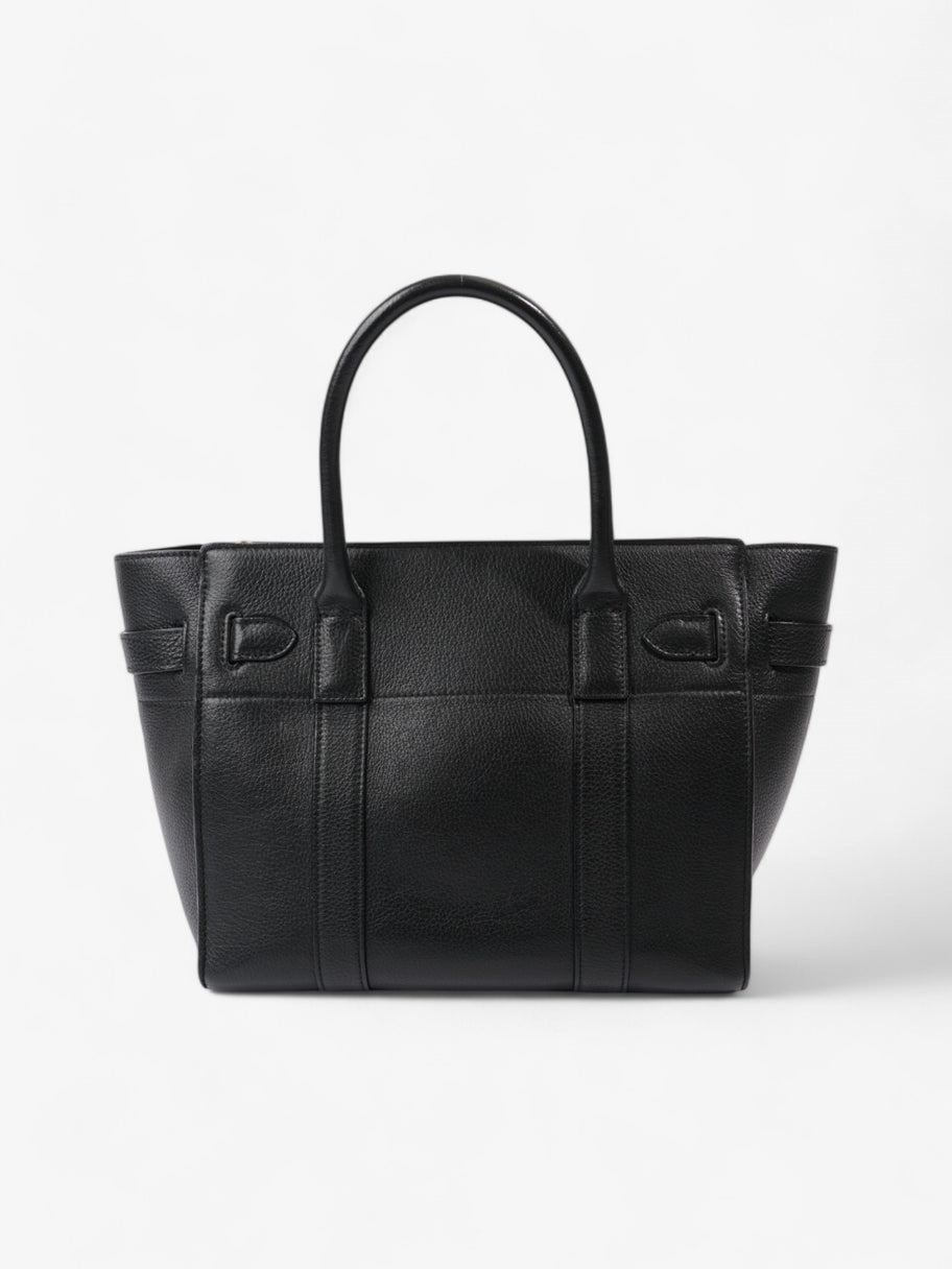 Mulberry Zipped Bayswater Black Grained Leather Small Image 4