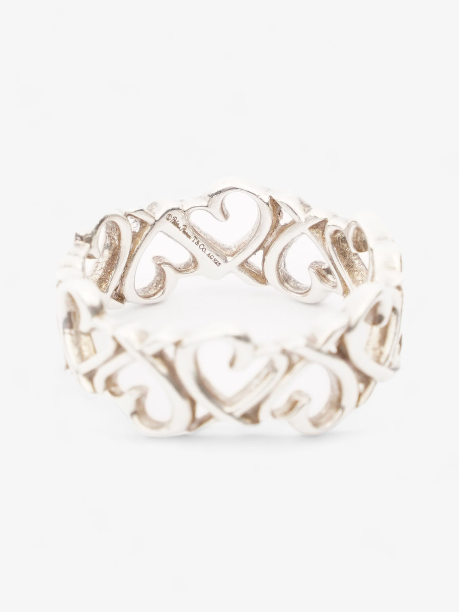 Tiffany and Co Paloma Picasso Heart Ring Silver Silver Sterling 7 (Circumference - 54.5mm) Image 3