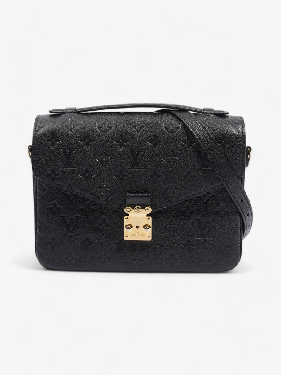 Louis Vuitton Pochette Metis Monogram Empreinte / Black Empreinte Leather Image 1