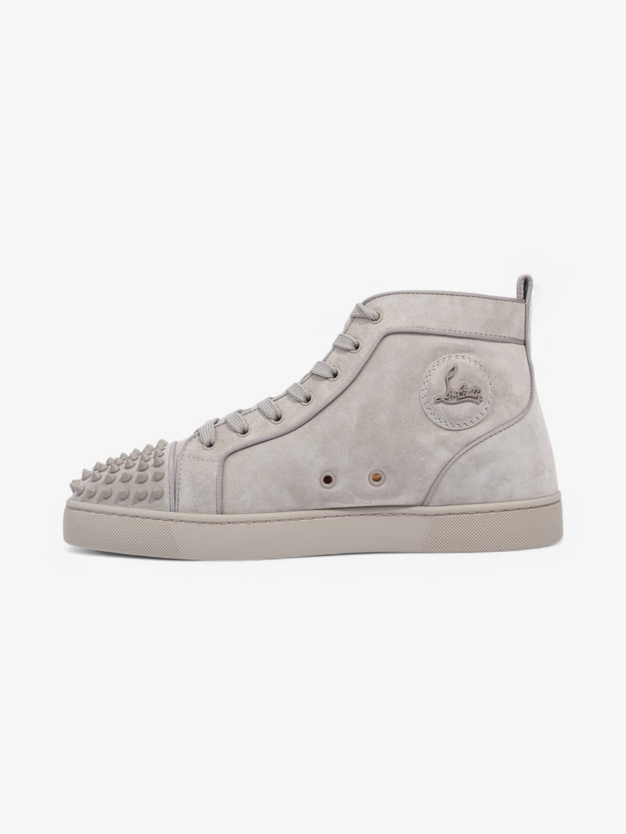 Christian Louboutin Lou Spikes High-tops Grey Suede EU 43.5 UK 9.5 Image 3