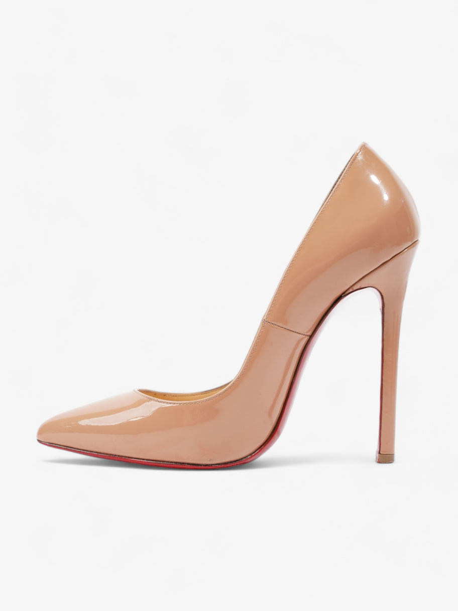 Pigalle Heels 120 Nude Patent Leather EU 38 UK 5 Image 3