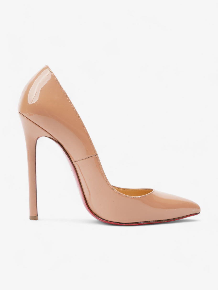 Pigalle Heels 120 Nude Patent Leather EU 38 UK 5 Image 4