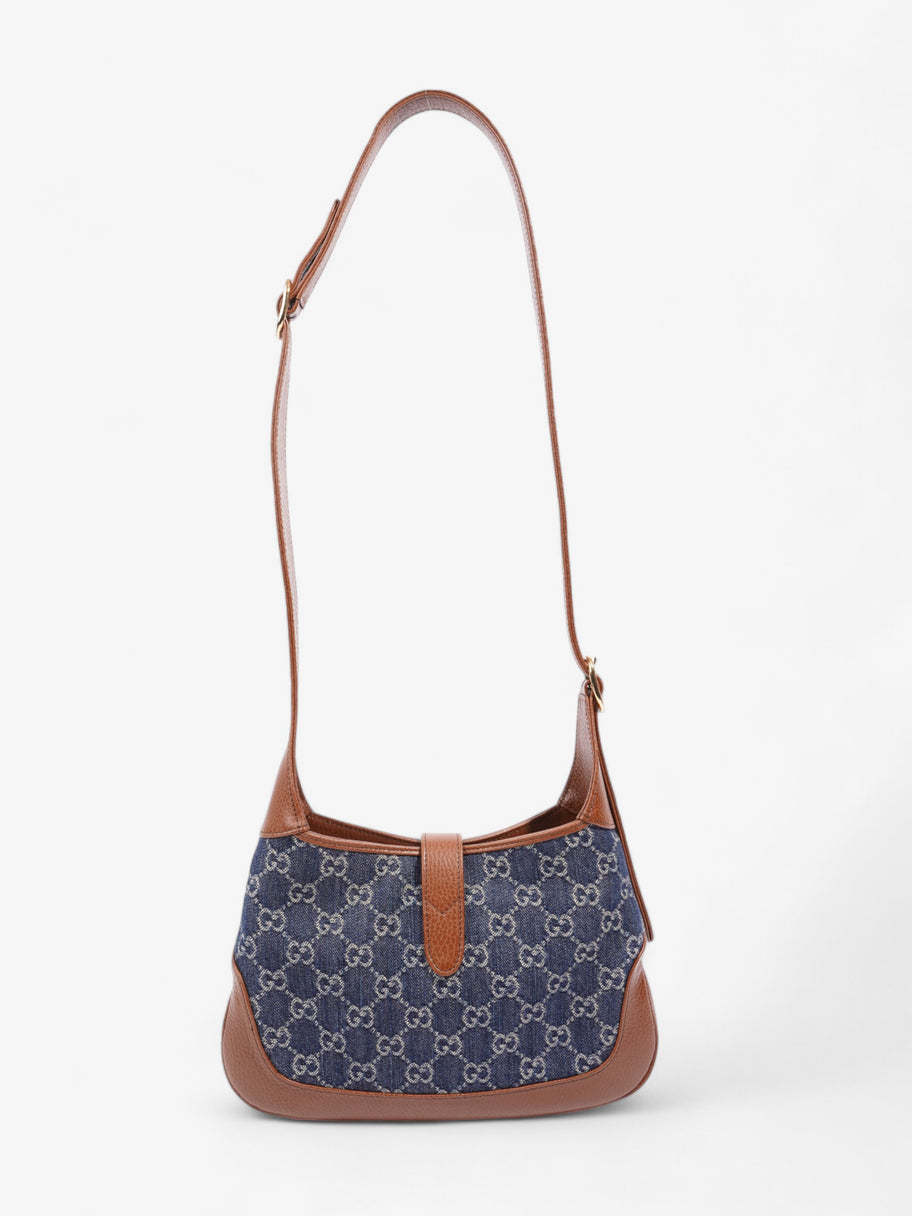 Gucci Jackie 1961 Brown / Denim Denim Small Image 5