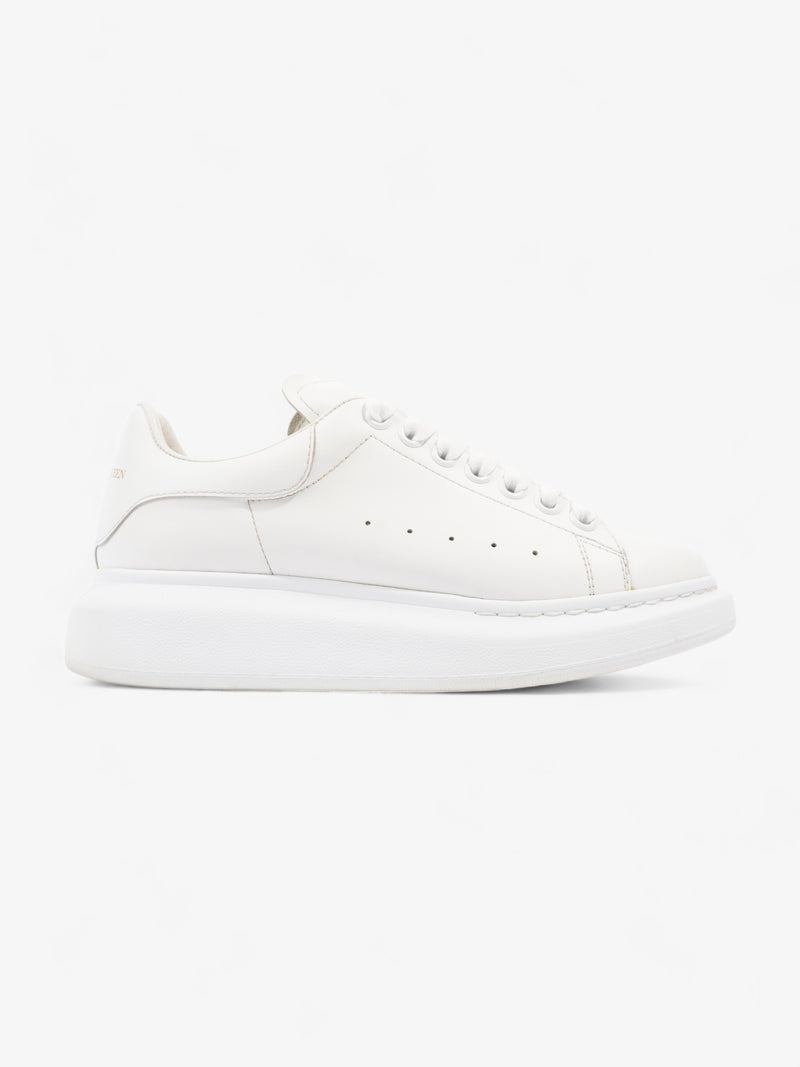  Alexander McQueen Oversized Sneakers White Leather EU 37 UK 4