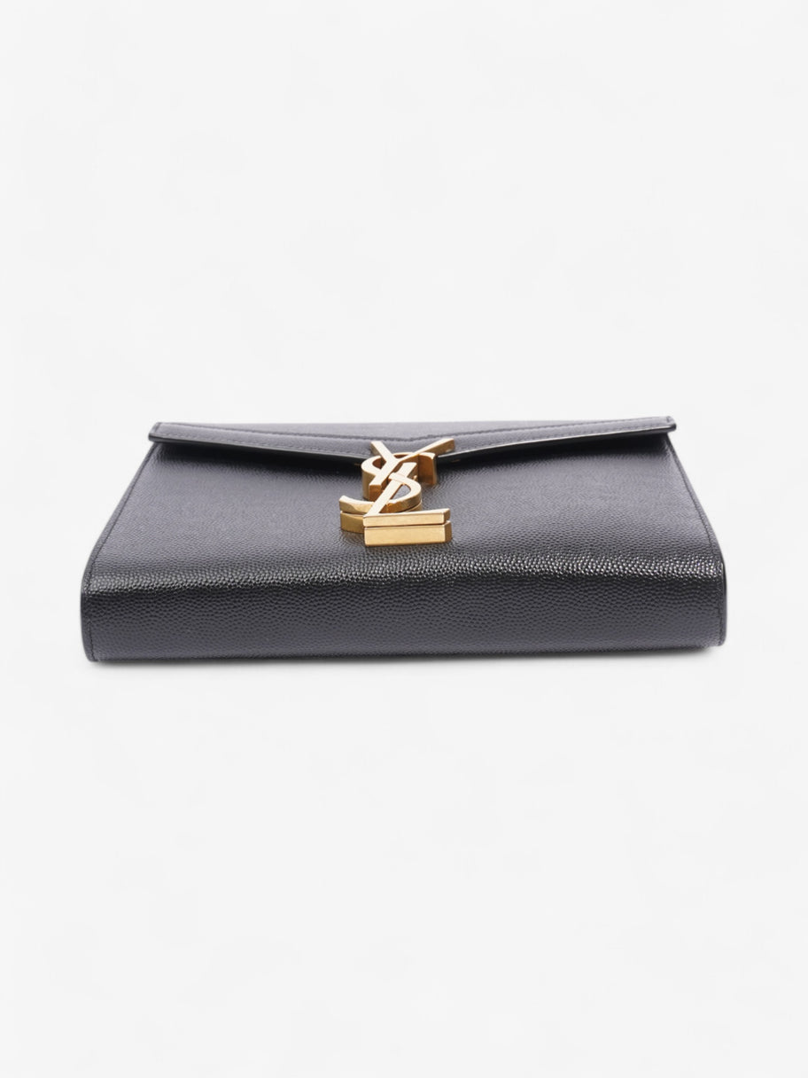 Saint Laurent Cassandra Wallet On Chain Black Leather Image 6