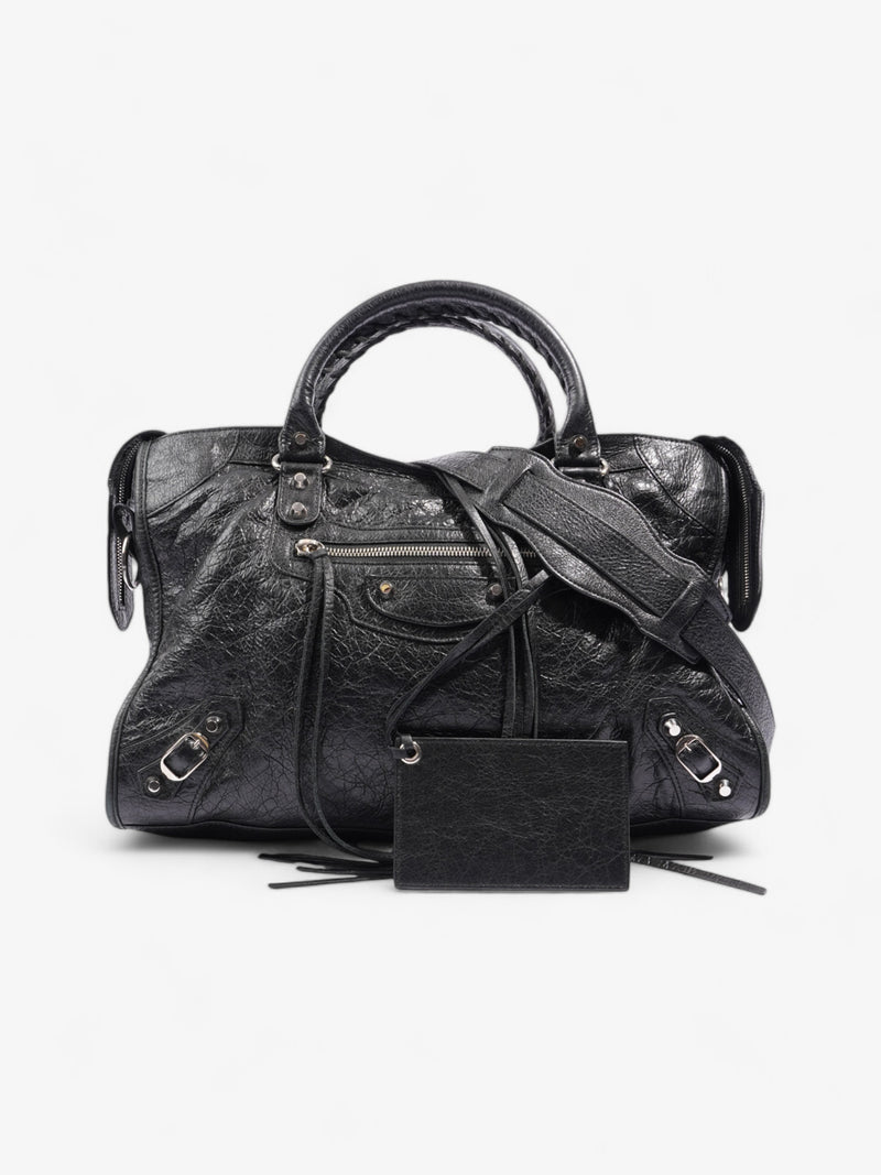  Balenciaga Le City Black Leather Medium