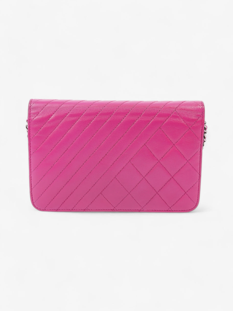 Chanel WOC Fuschia Pink Lambskin Leather Image 4