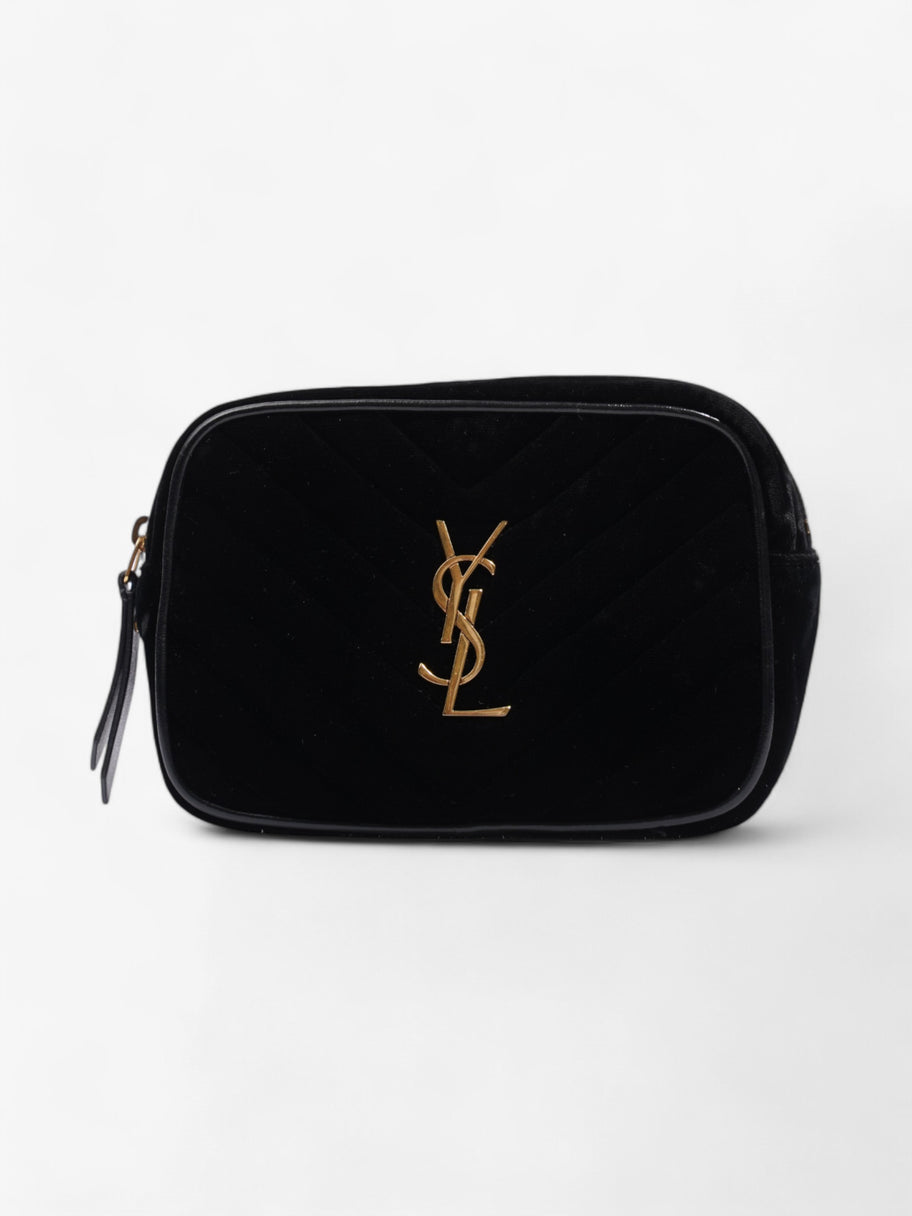 Saint Laurent Lou Belt Bag Black Velvet Image 1