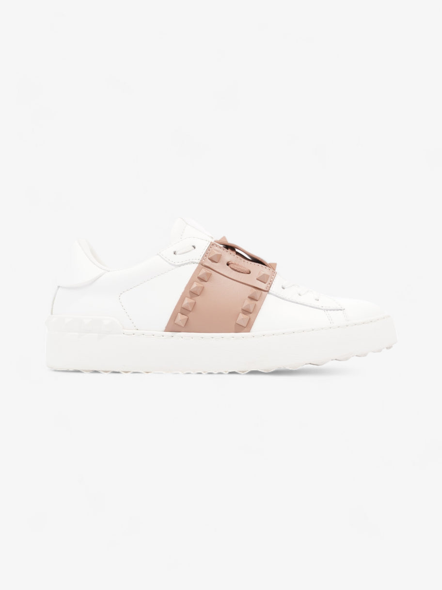 Valentino Rockstud Untitled Sneakers White / Pink Leather EU 38 UK 5 Image 1