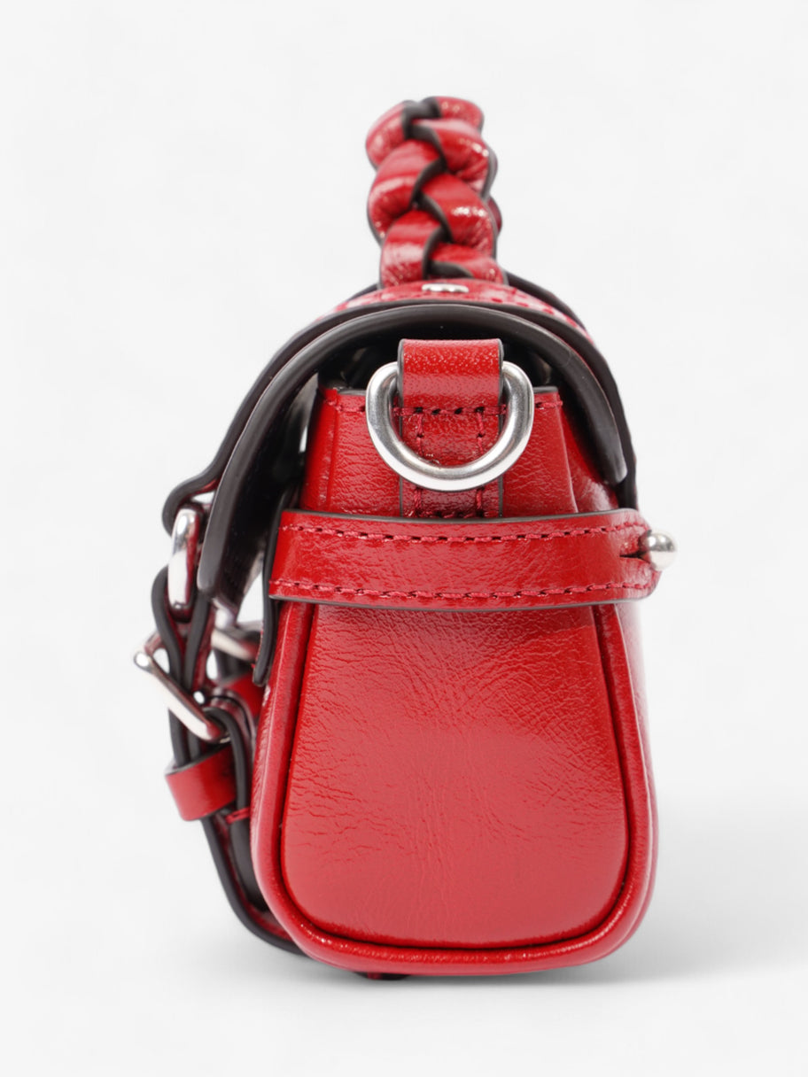 Mulberry Alexa Lancaster Red Patent Leather Micro Image 3