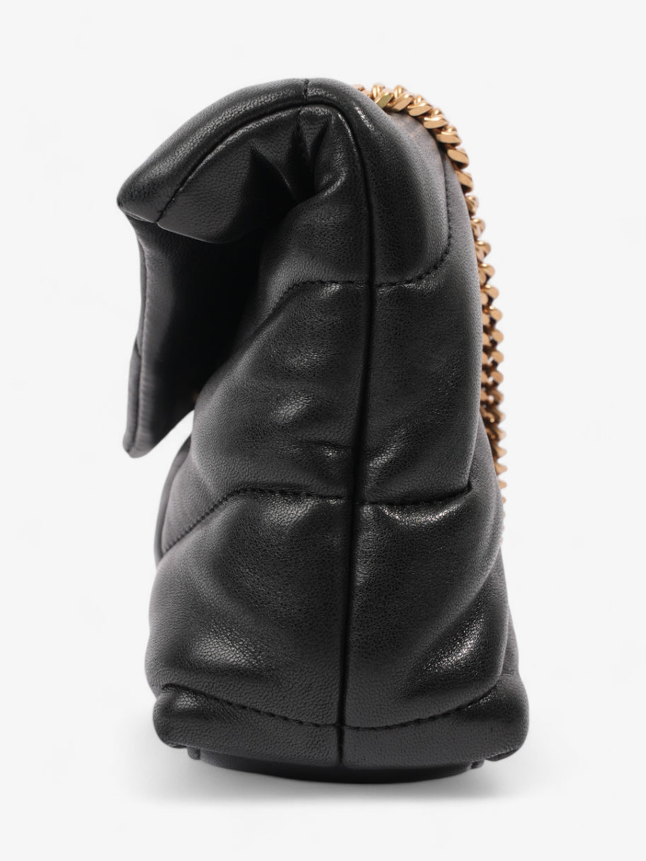 Saint Laurent Lou Lou Puffer Black Calfskin Leather Small Image 3