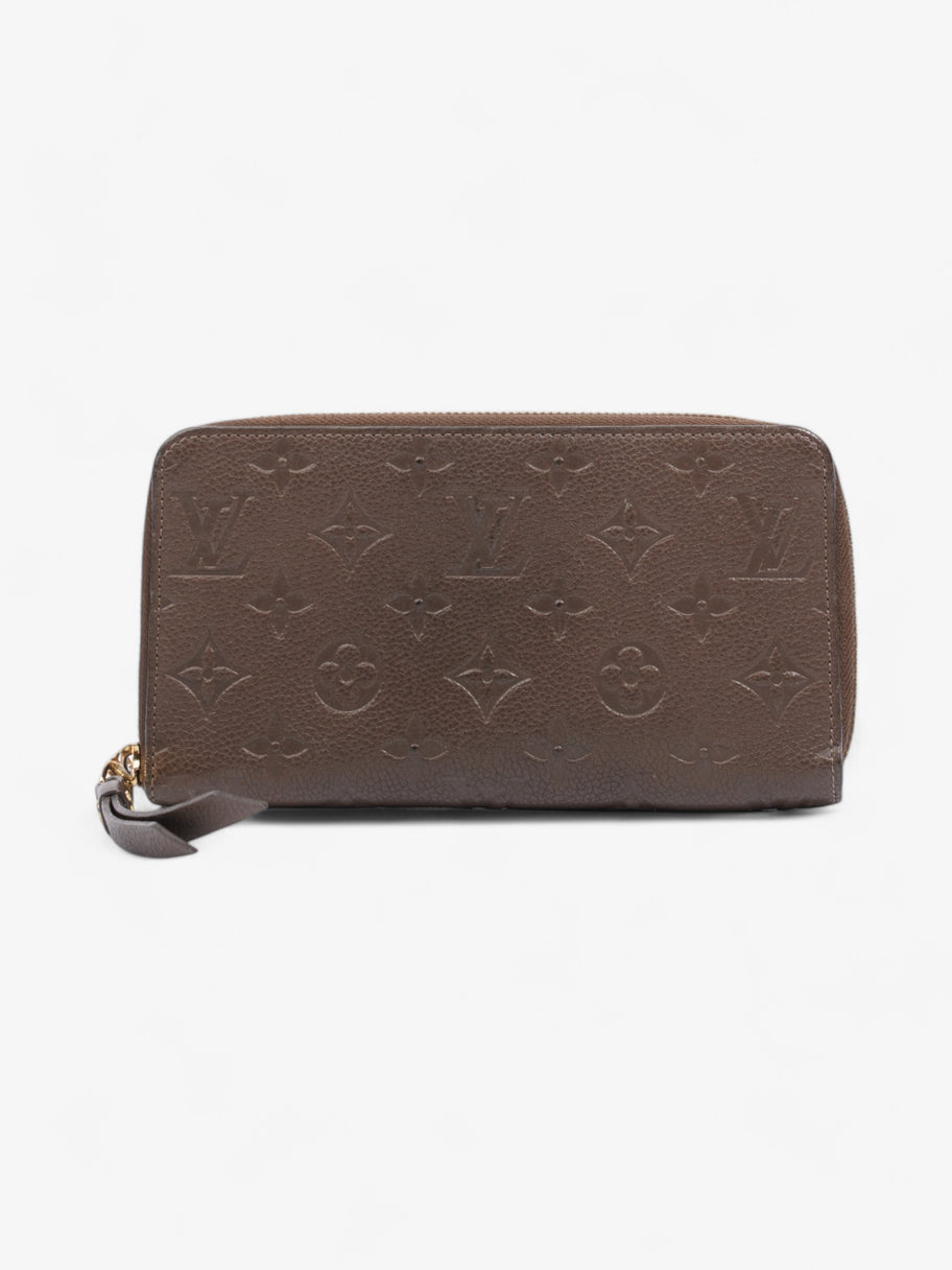 Louis Vuitton Zippy Wallet Taupe Lambskin Leather Image 1