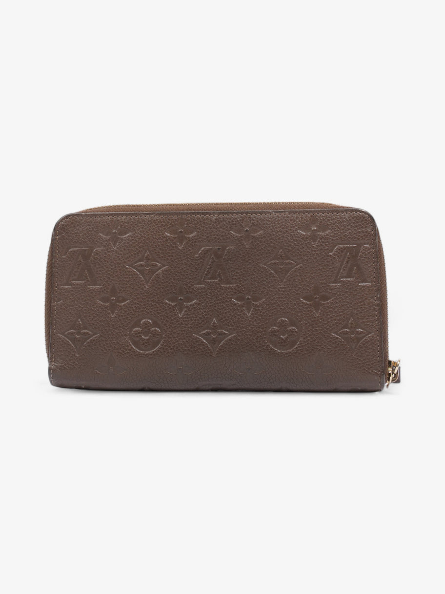 Louis Vuitton Zippy Wallet Taupe Lambskin Leather Image 2