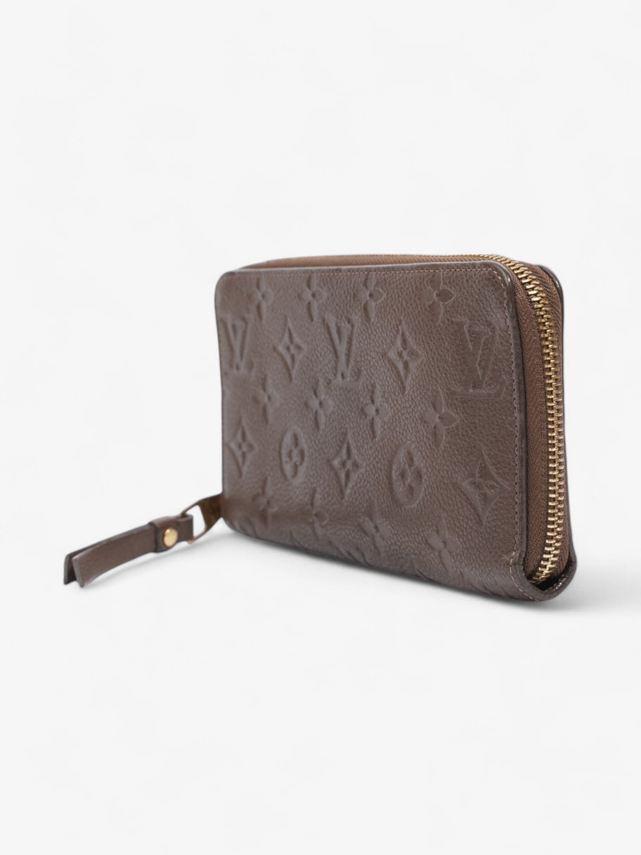 Louis Vuitton Zippy Wallet Taupe Lambskin Leather Image 3