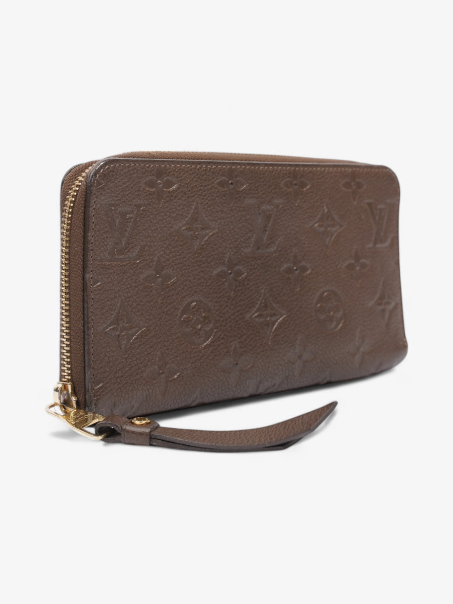 Louis Vuitton Zippy Wallet Taupe Lambskin Leather Image 4