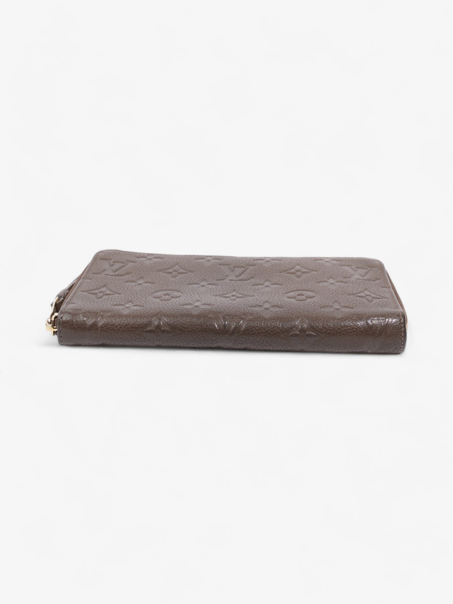 Louis Vuitton Zippy Wallet Taupe Lambskin Leather Image 5