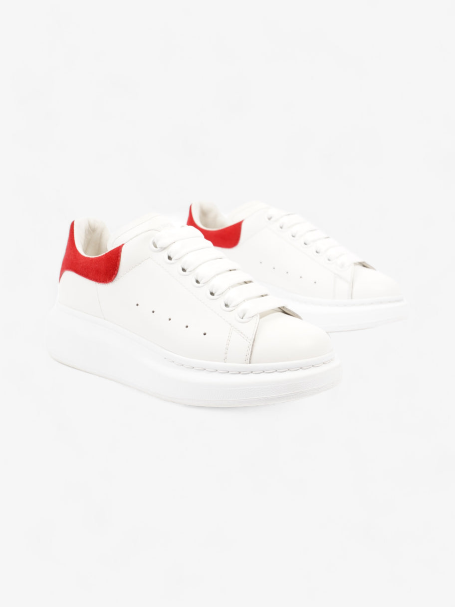 Alexander McQueen Oversized Sneakers White / Red Leather EU 35.5 UK 2.5 Image 2