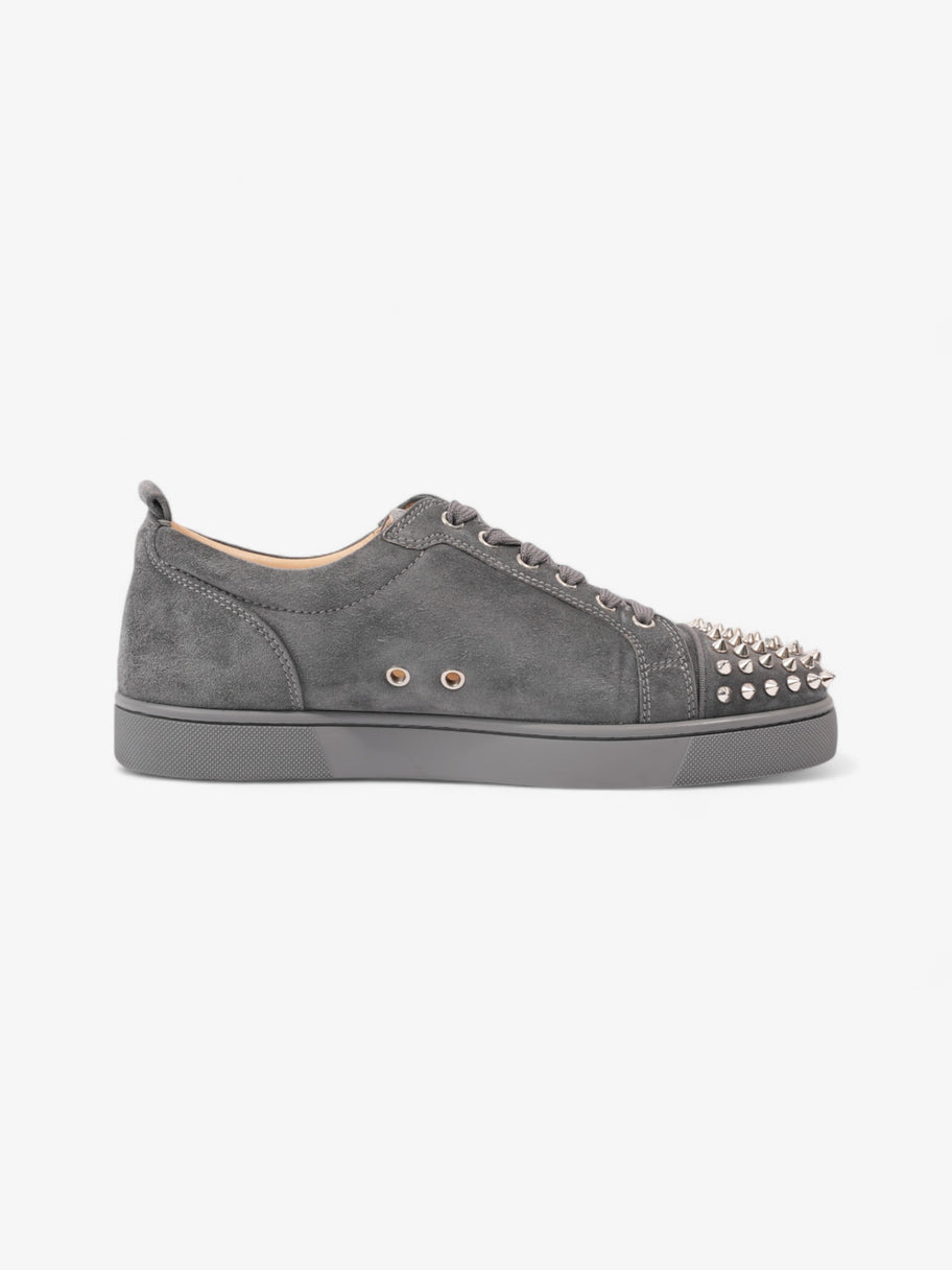 Christian Louboutin Louis Junior Spikes Grey Suede EU 42 UK 8 Image 4