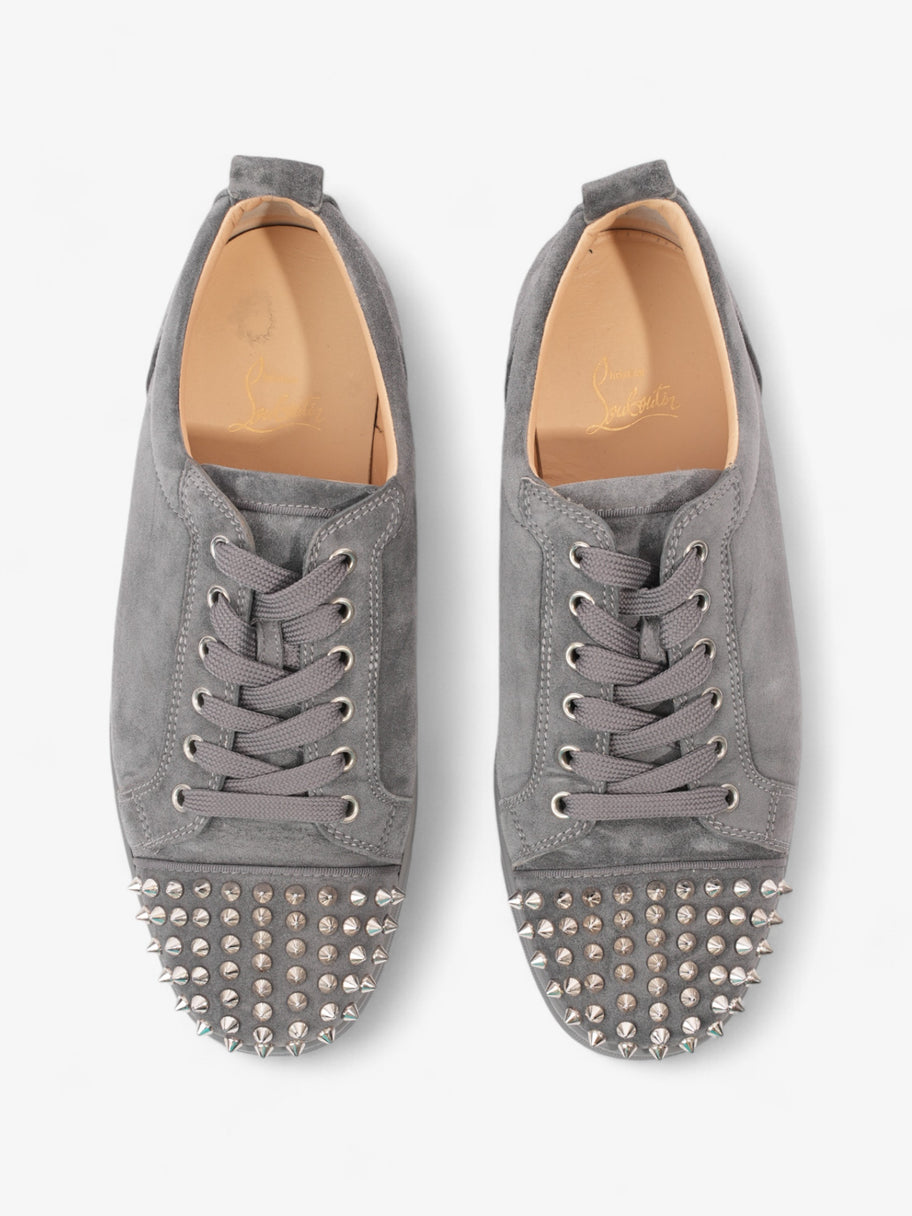 Christian Louboutin Louis Junior Spikes Grey Suede EU 42 UK 8 Image 8