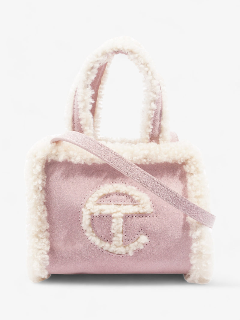  x Ugg Shopping Bag Pink Shearling Small