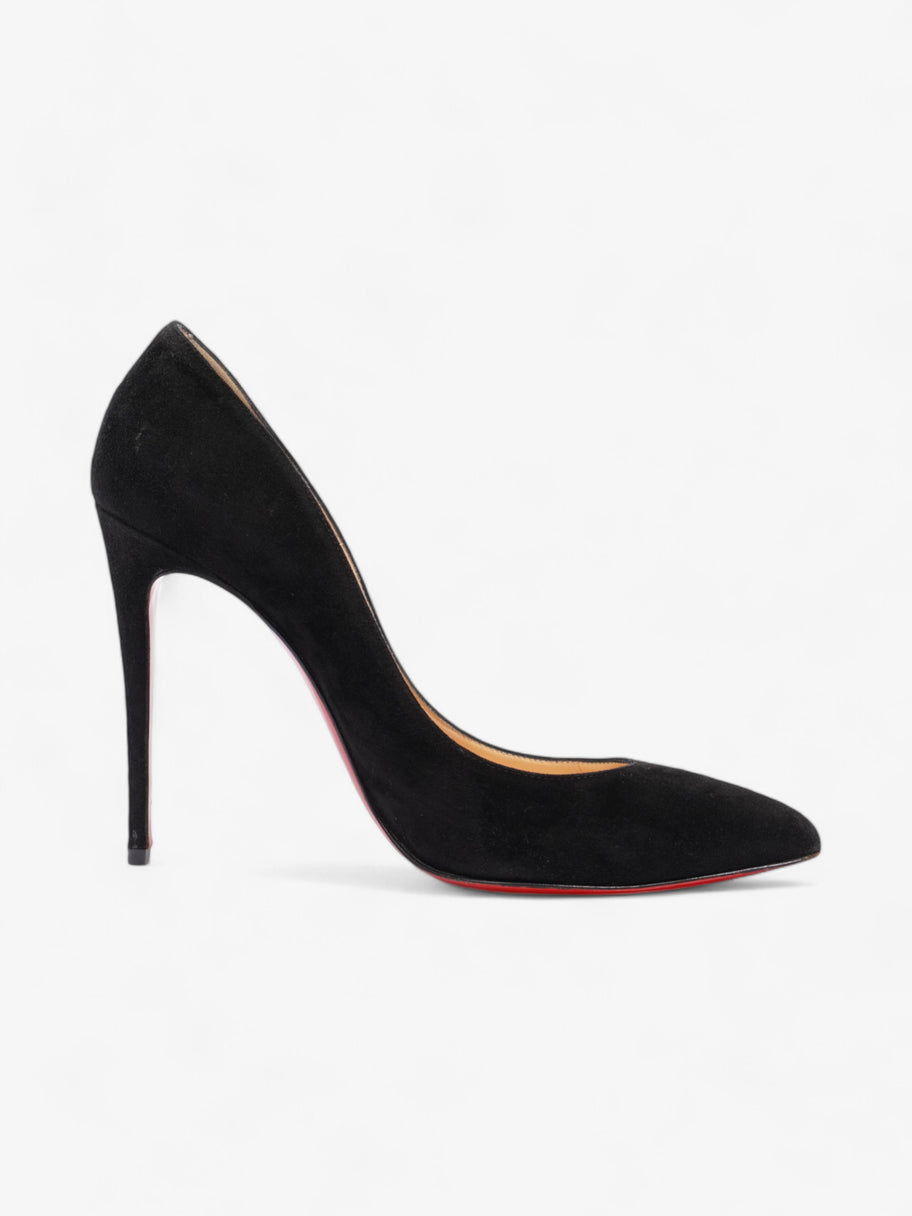 Christian Louboutin So Kate Heels 100 Black Suede EU 39 UK 6 Image 4