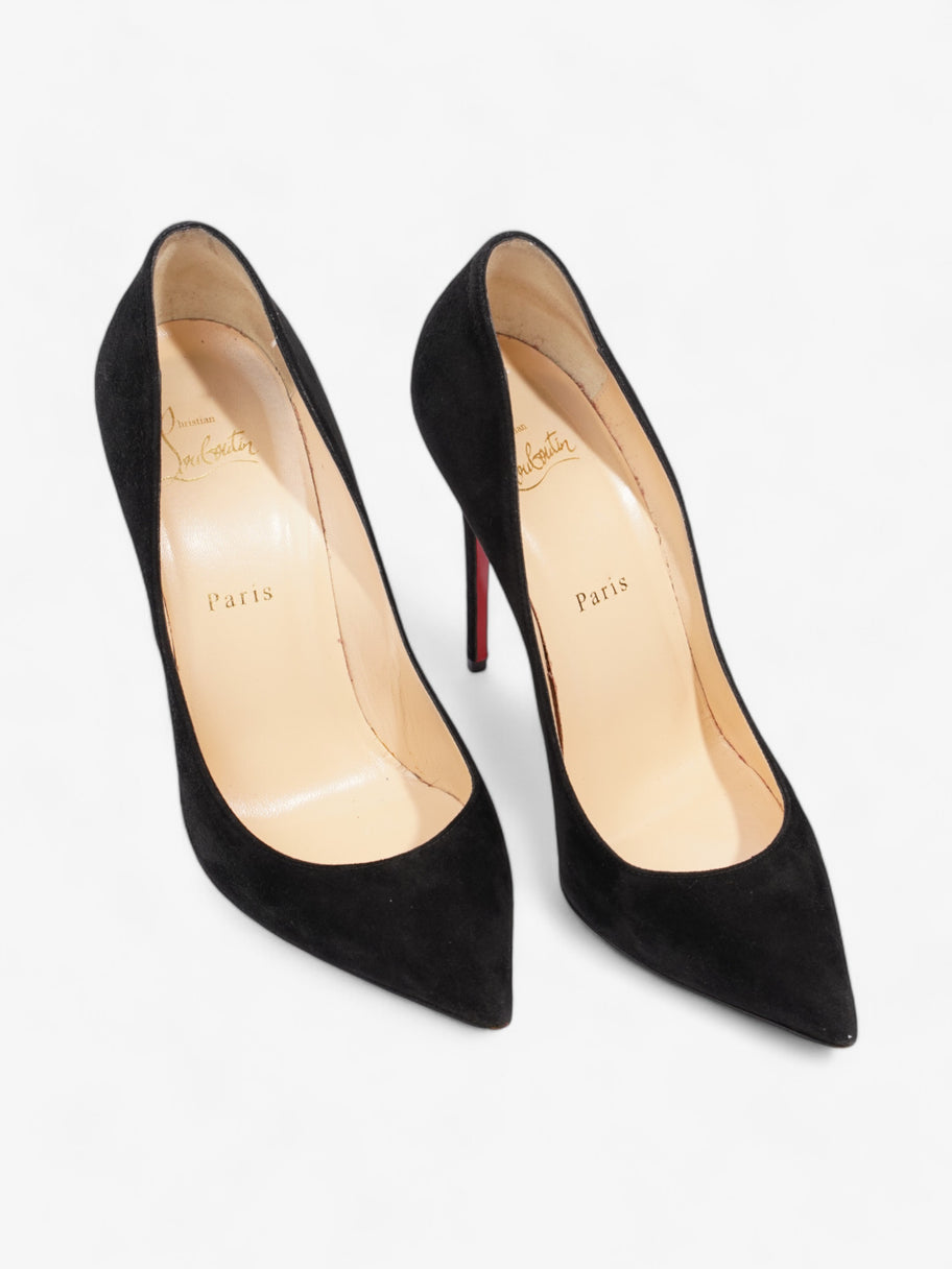 Christian Louboutin So Kate Heels 100 Black Suede EU 39 UK 6 Image 8