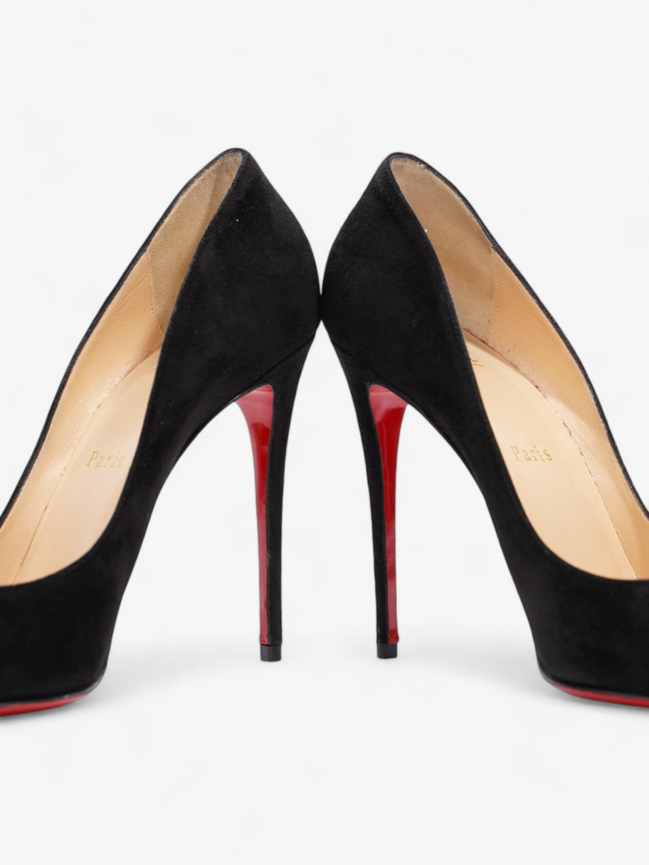 Christian Louboutin So Kate Heels 100 Black Suede EU 39 UK 6 Image 9