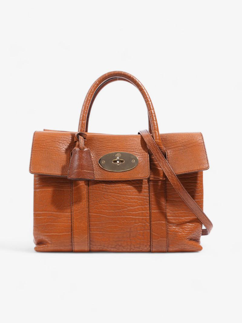  Mulberry Double Sided Bayswater Brown Leather