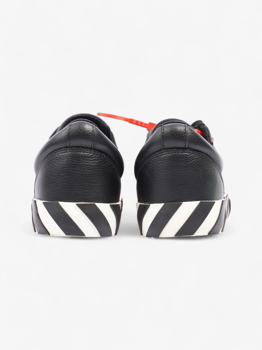 Off White Low Vulcanized Black / White Leather EU 37 UK 4 Image 6