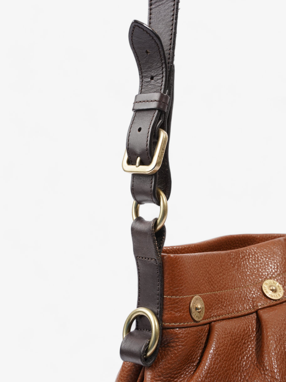 Mitzy Messenger Oak Grained Leather Image 10