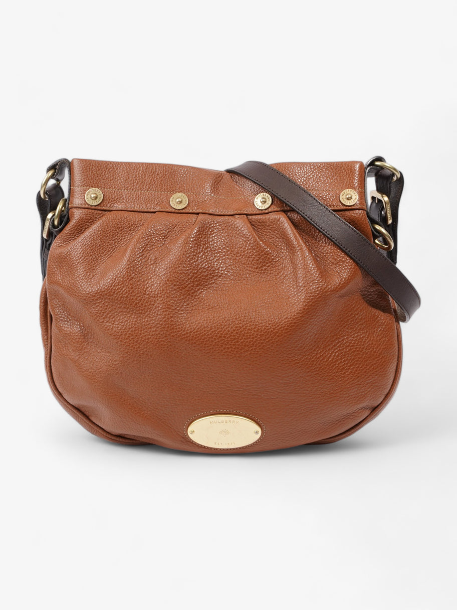 Mitzy Messenger Oak Grained Leather Image 1