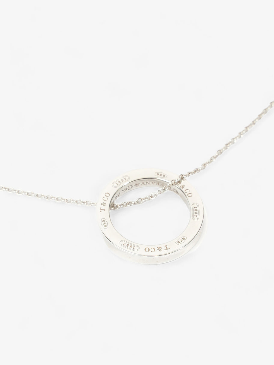 Tiffany and Co 1873 Circle Pendant Silver Silver Sterling Image 2